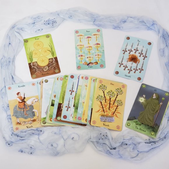 Philip Permutt Crystal Tarot Deck and Guidebook EUC Cico Books - Picture 3 of 8